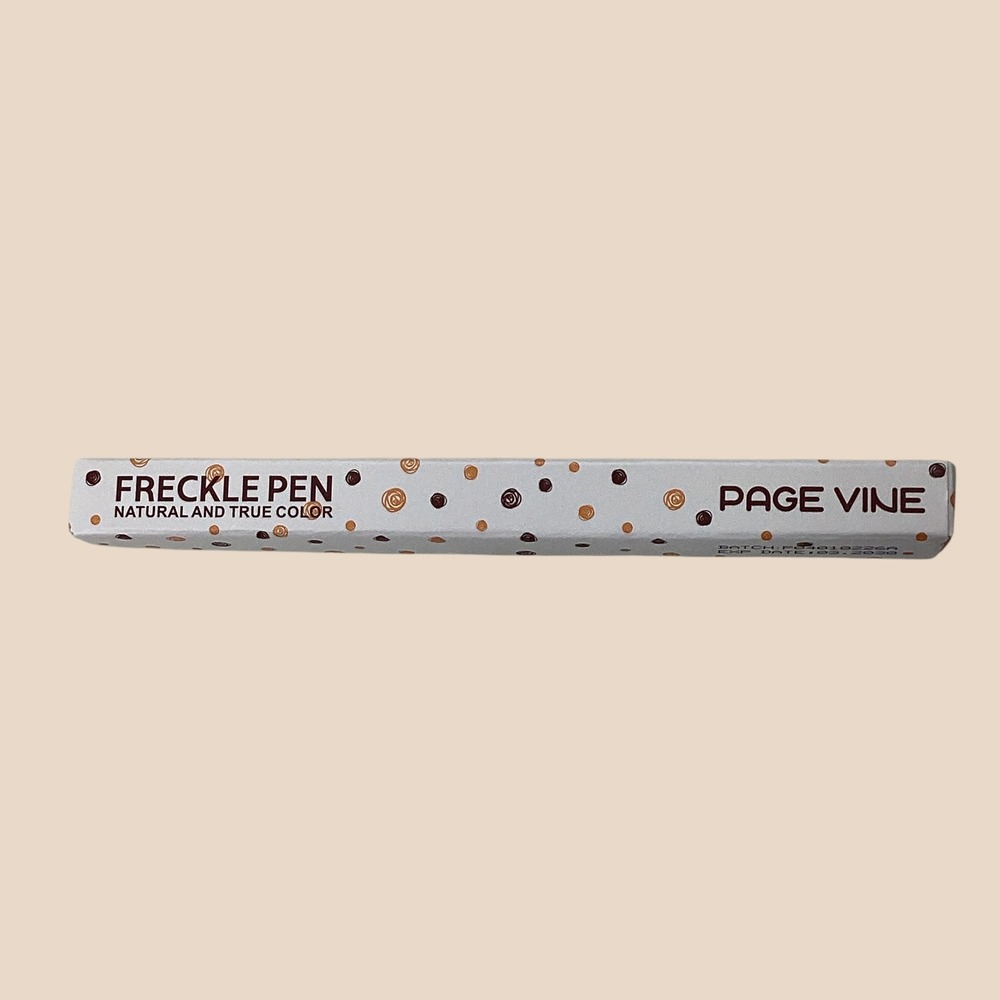 Page Vine Freckle Pen Natural True Color Faux Freckle Makeup Brand‎ New - Picture 2 of 5